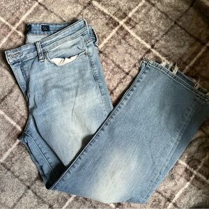 Lucky Brand Jeans Distressed Sweet Crop